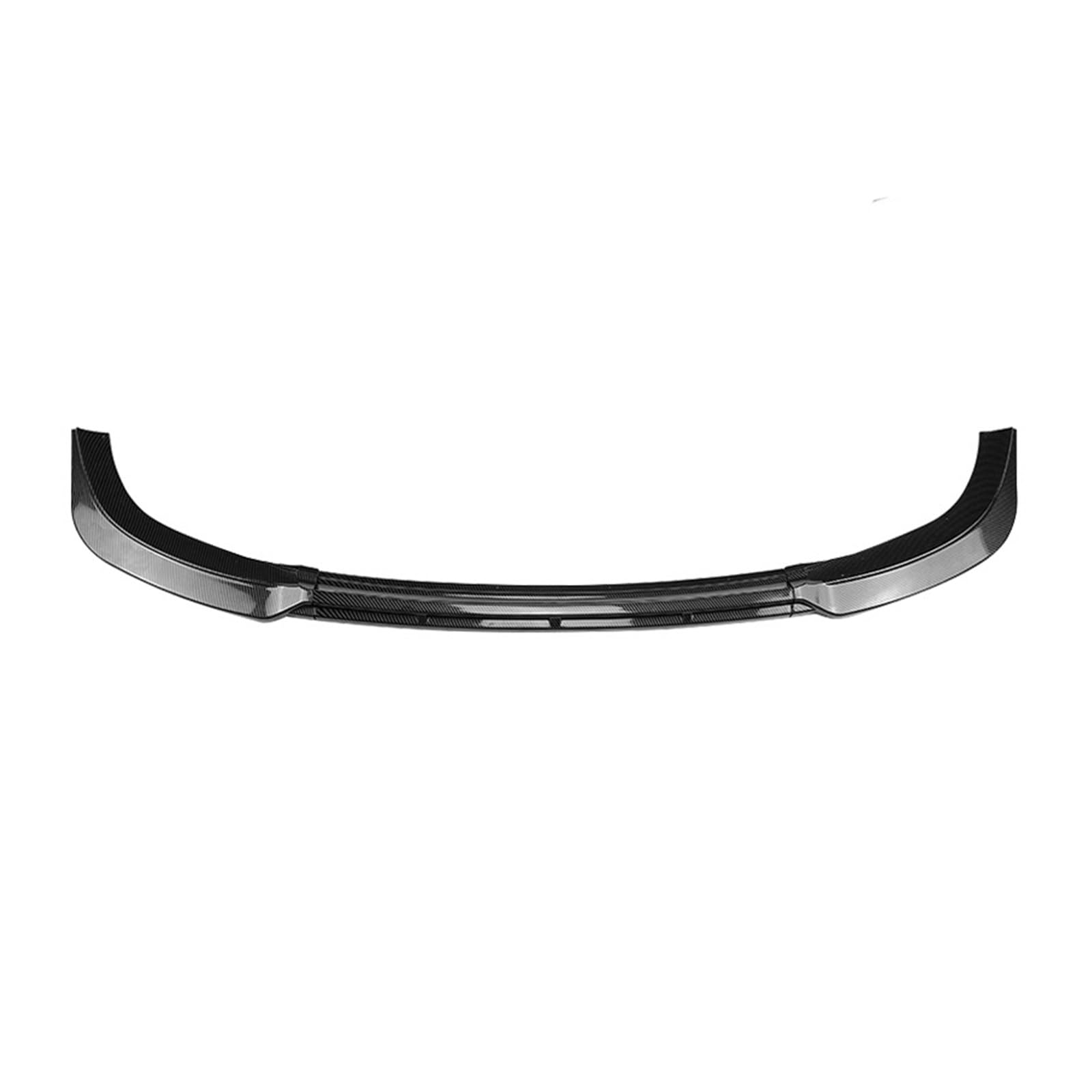 Frontspoiler Frontlippe Für VW Für ID.3 2019 2020 2021 2022 3-teiliges Auto-Frontstoßstangen-Lippenspoiler-Diffusor-Schutzkörper-Kit Frontstoßstange Spoiler(Carbon Fiber) von NOKRGQW