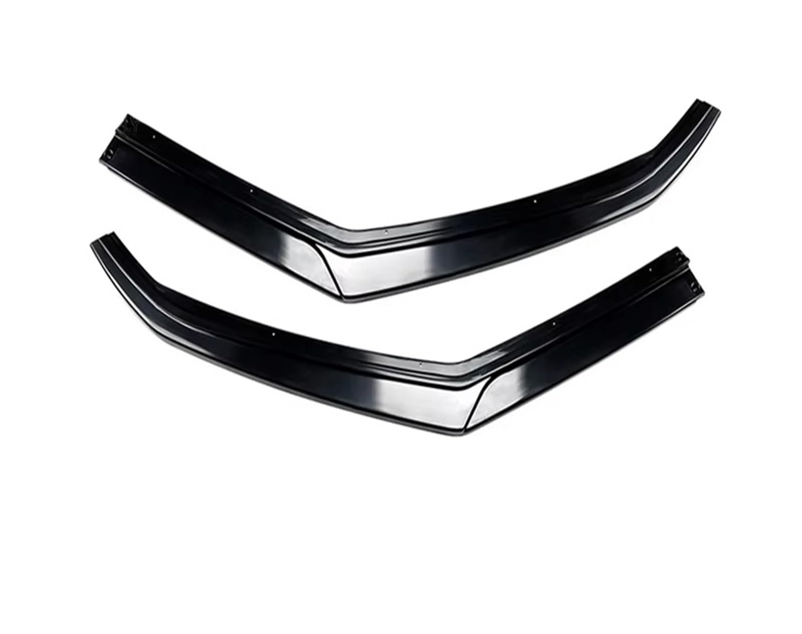 Frontspoiler Frontlippe Für VW Für POLO Für MK5 Für 6R Für 6C 2009-2017 Klinge Schutz Platte Abdeckung Kit Auto Vorderen Stoßfänger Lip Unteren Splitter Frontstoßstange Spoiler von NOKRGQW