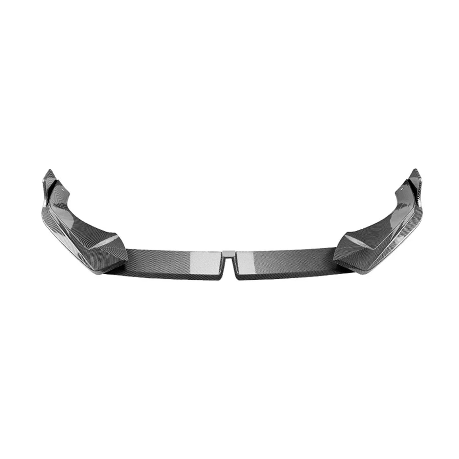 Frontspoiler Frontlippe Für X5 Für G05 Für LCI Für M Für Sport 2023-2024 Auto Frontschürze Spoiler Lip Unteren Splitter Frontstoßstange Spoiler(Carbon Fiber Look) von NOKRGQW