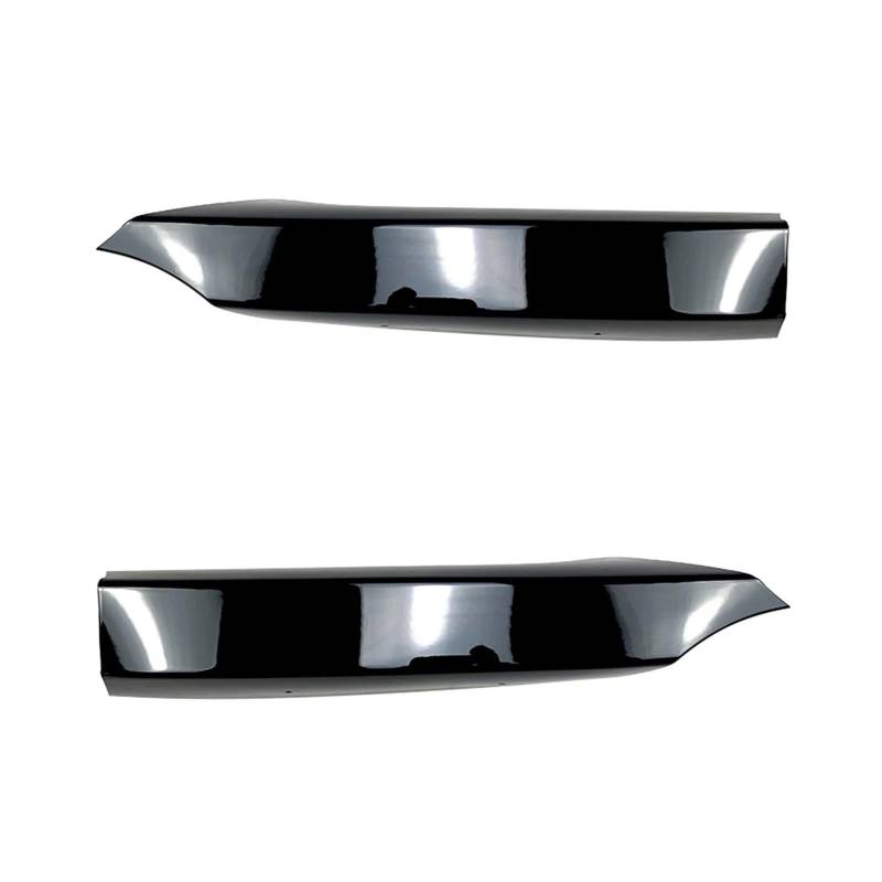 Frontstoßstange Spoiler Für 1er E82 E88 Für M-Tech 2008-2013 Auto Untere Nebelscheinwerfer Lufteinlass Vent Trim Spoilerlippe Frontstoßstange Seitensplitterabdeckung Front Spoiler Lippe(Glossy Black) von NOKRGQW