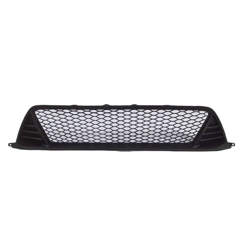 Frontstoßstange Spoiler Für Civic 11th 2022 2023 2024 Limousine Kühlergrill Grill Glänzend Schwarz/Matt Schwarz Auto Oberen Stoßfänger Haube Mesh Grid Front Spoiler Lippe(Matte Black) von NOKRGQW