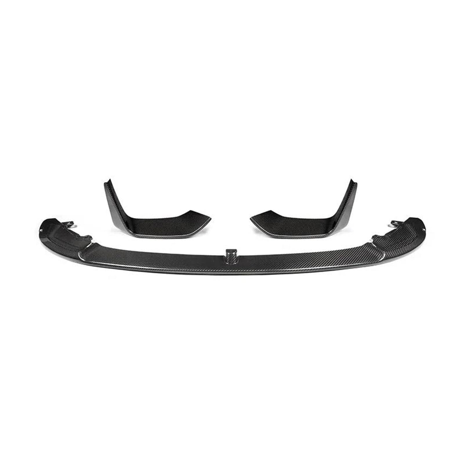 Frontstoßstange Spoiler Für F80 Für M3 F83 F82 Für M4 2014-2020 MP Style Dry Carbon Fiber Front Stoßstange Lip Diffusor Klinge Seite Splitter Front Spoiler Lippe(2 Dry Carbon Fiber) von NOKRGQW