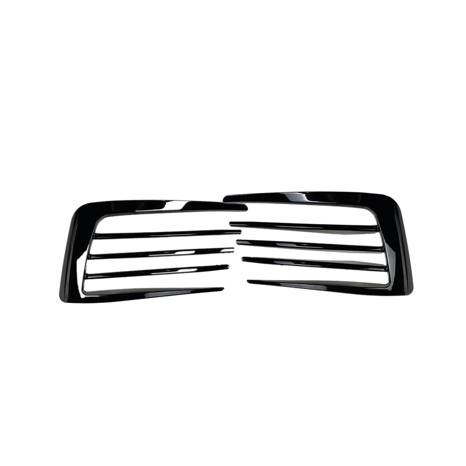 Frontstoßstange Spoiler Für VW Für Golf 7 Für GTI 2013-2016 Nebelscheinwerfer Ansaugrahmen Kühlergrill Splitter Spoilerlippe Canard Frontstoßstange Seitliche Entlüftungsleiste Front Spoiler Lippe(2PCS von NOKRGQW