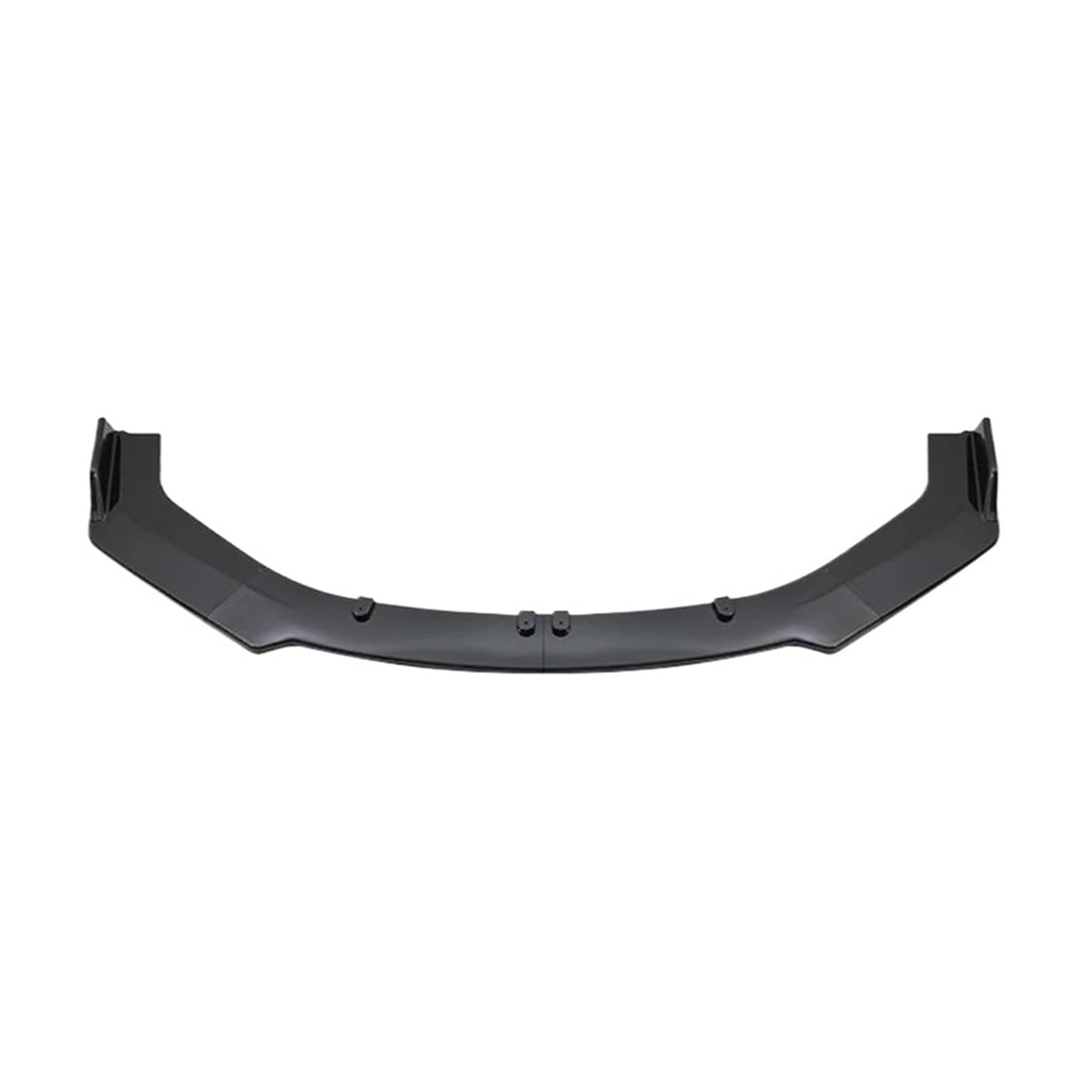 Frontstoßstange Spoiler Sport Style Modifikation Zubehör Universal Splitter ABS Material Lippe Auf Stoßstange Automotive Allgemeine Frontschaufel Frontstoßstange Front Spoiler Lippe(Schwarz) von NOKRGQW