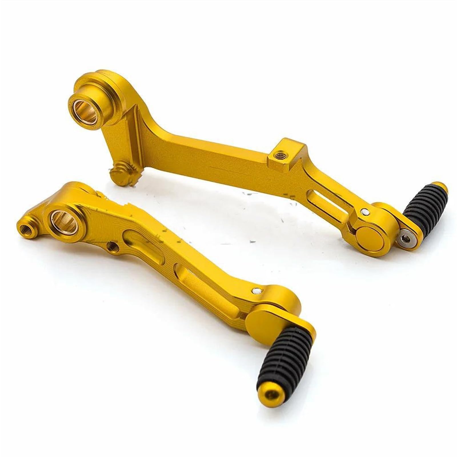 Kupplungshebel Motorrad Für Ducati Multistrada 950 CNC Aluminium Motorrad Bremse Getriebe Shifter Shift Pedal Lever Set Motorrad-Bremshebel(Gold) von NOKRGQW