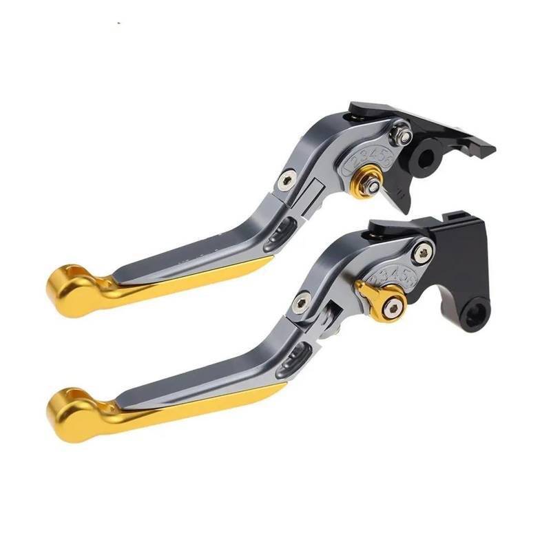 Kupplungshebel Motorrad Für ROYAL Für Alloy Für GP300S Für GP300 SP GP 300S Motorrad CNC Zubehör Klapp Ausziehbare Bremse Kupplung Hebel Einstellbare Set Motorrad-Bremshebel(J) von NOKRGQW