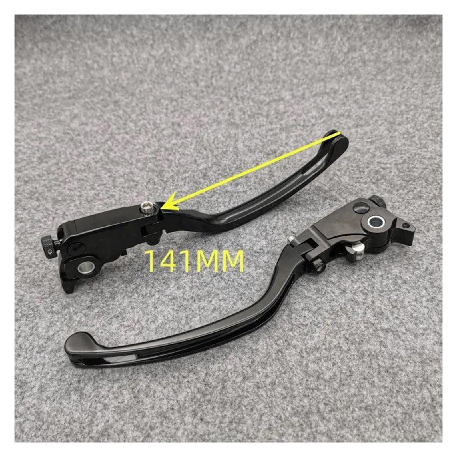 Kupplungshebel Motorrad Für Supersport 939/S 950/S Diavel Carbon XDiavel/S 2011-2022 Motorrad Zubehör Hebel Bremse Kupplung Folding Racing Stange Motorrad-Bremshebel(Short 141mm) von NOKRGQW