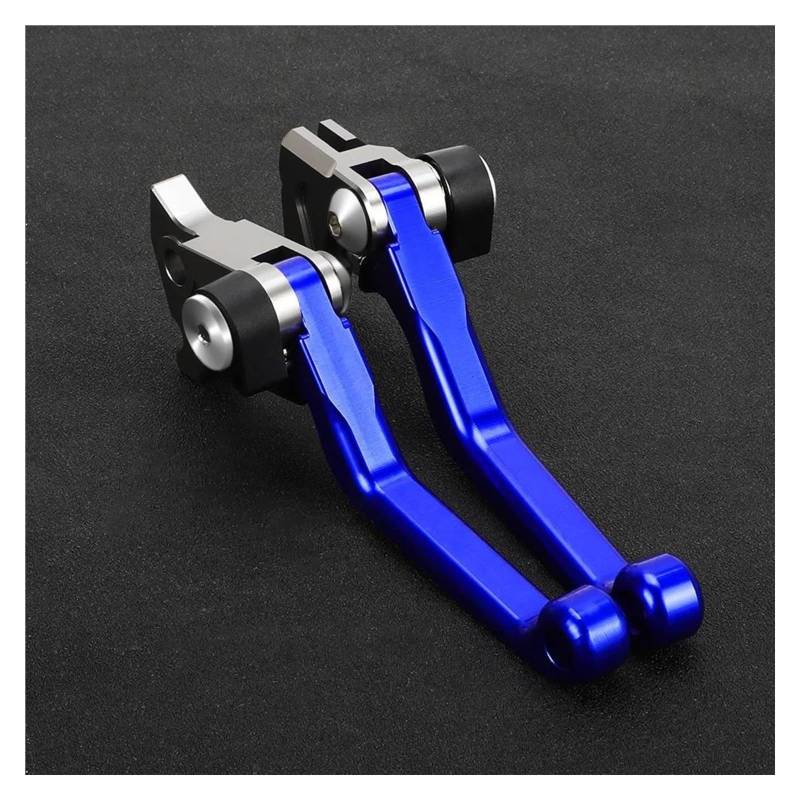 Kupplungshebel Motorrad Für Suzuki DRZ400SM DRZ 400SM 2000-2017 Motorrad Zubehör Dirt Pit Bike Griff Bar Pivot Bremse Kupplung Hebel Dirtbike Motorrad-Bremshebel(A Pair Blue) von NOKRGQW