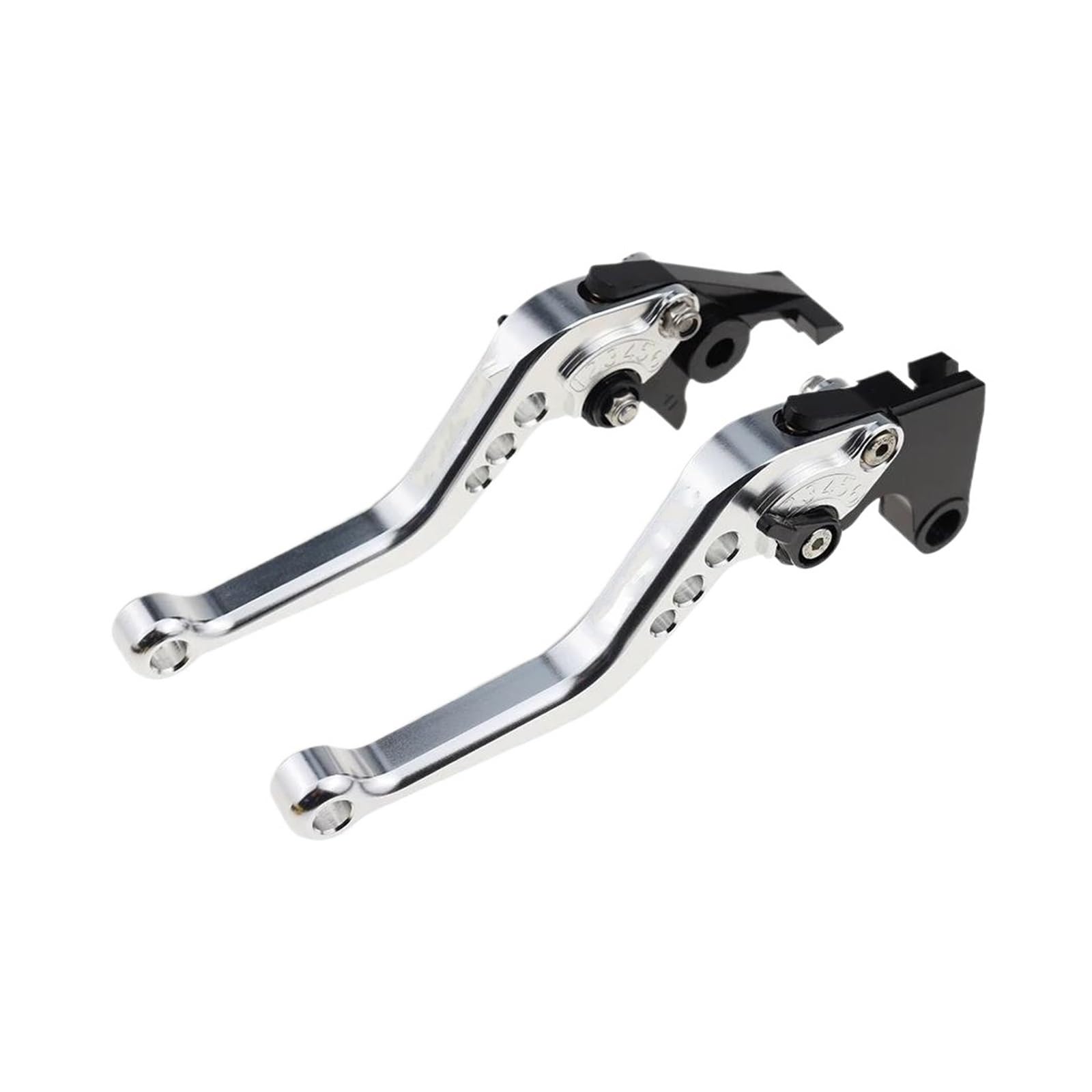 Kupplungshebel Motorrad Für Tracer 9 2021 2022 2023 Bremsgriffe Für Tracer 9GT 9 GT Kupplungshebel Motorrad-Bremshebel(A-Silver) von NOKRGQW