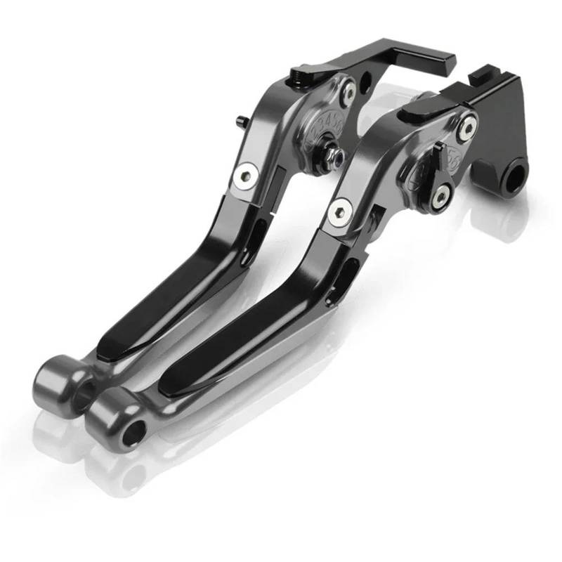 Motorrad Bremshebel FÜR Kawasaki FÜR ZX10R 2006-2015 CNC Motorrad Einstellbare Kupplung Bremshebel Lenker Grip Zubehör Kupplung Bremshebel(Titanium-A) von NOKRGQW