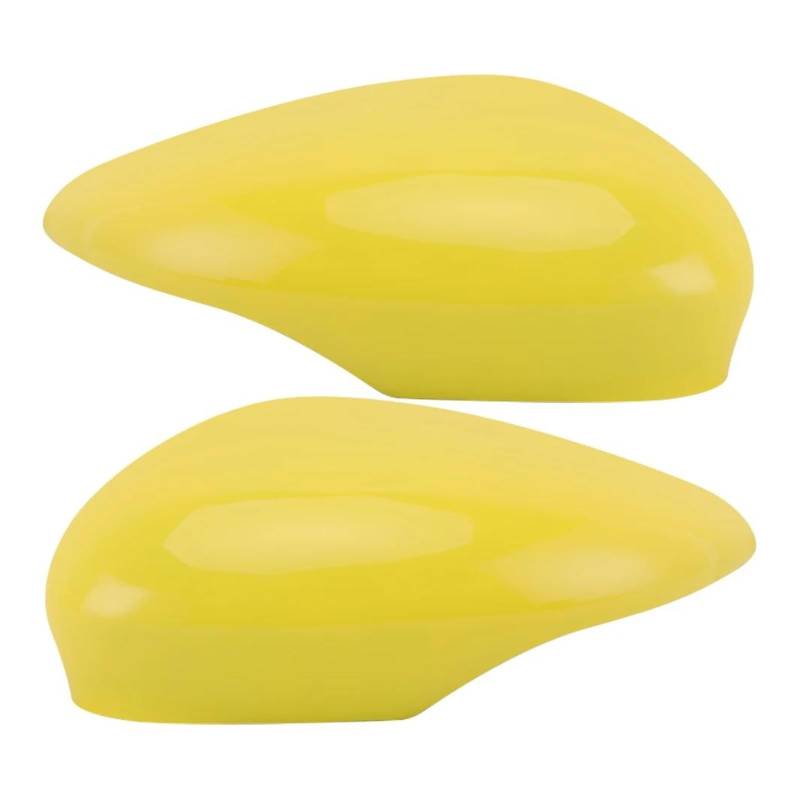 Tür Außenspiegelkappe Für Ford Fiesta MK7 2009–2017 Spiegelabdeckungen, Außenspiegel-Ersatzabdeckungen Spiegelabdeckungen(Yellow 1 Pair) von NOKRGQW