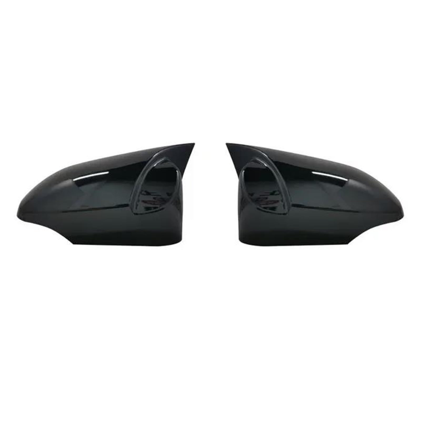 Tür Außenspiegelkappe Für Toyota Für Yaris Für Prius C Avensis Auris 2012-2020 Auto Rückspiegel Abdeckung Flügel Abdeckung Shell Dekoration Spiegelabdeckungen(Gloss Black) von NOKRGQW