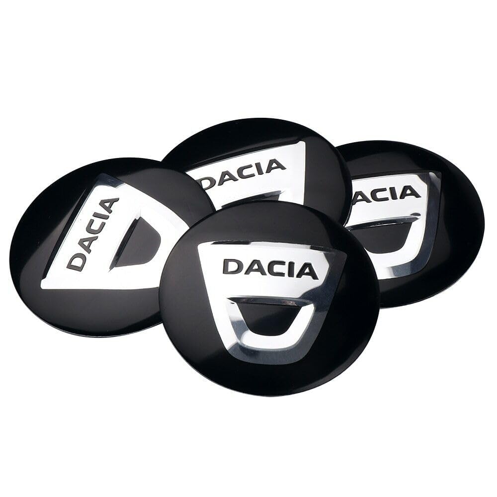 4 Stück Nabendeckel für Dacia Duster 2010-2017 Radnabendeckel Felgendeckel Radnabenkappen Felgenkappen Nabenkappen Wheel Caps Radnabenabdeckung,B von NOLLAM