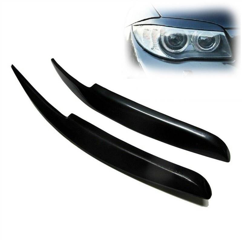 Auto Augenlid Aufkleber Auto Augenlid Augenbrauen Scheinwerfer Abdeckung Für BMW 1er Für E81 Für E82 Für E87 Für E88 2005-2010 2006 2007 2008 2009 von NOLLAM