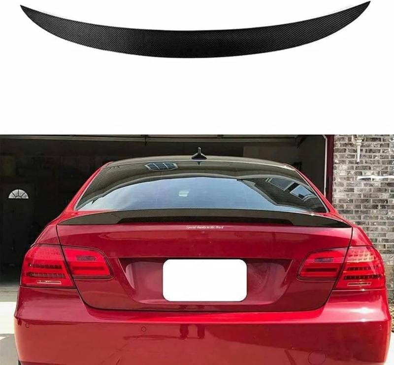 Auto Heckspoiler Flügel Lippe für BMW E92 325i 335i 328i M3, Auto-Spoiler Kofferraumspoiler Kratzfest Autospoiler Auto Zubehör von NOLLAM