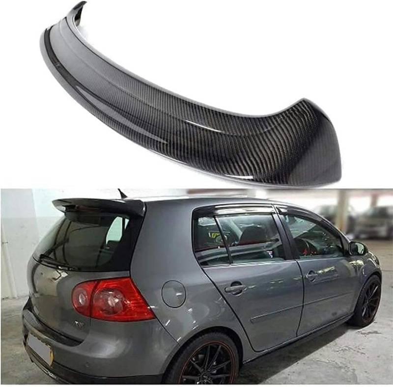 Auto Heckspoiler Flügel Lippe für VW Golf 5 V MK5 GTI y R32 Hatchback 2005-2009, Auto-Spoiler Kofferraumspoiler Kratzfest Autospoiler Auto Zubehör von NOLLAM