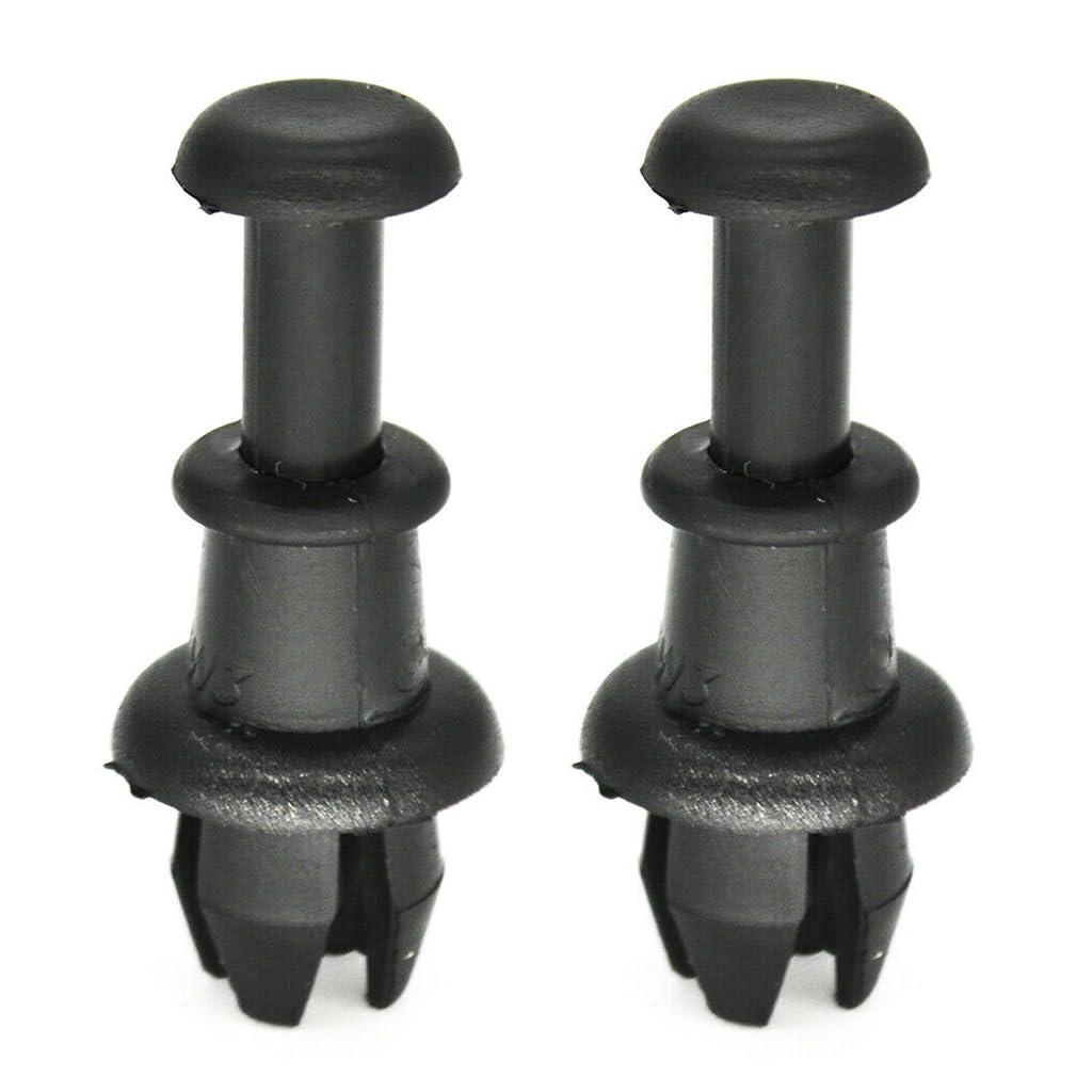 NOLOWY 2 Stück/Set Hutablage Lastengurt Pin Clip Haltehaken Paar schwarze Clips für 5 MK6 Stecknieten von NOLOWY