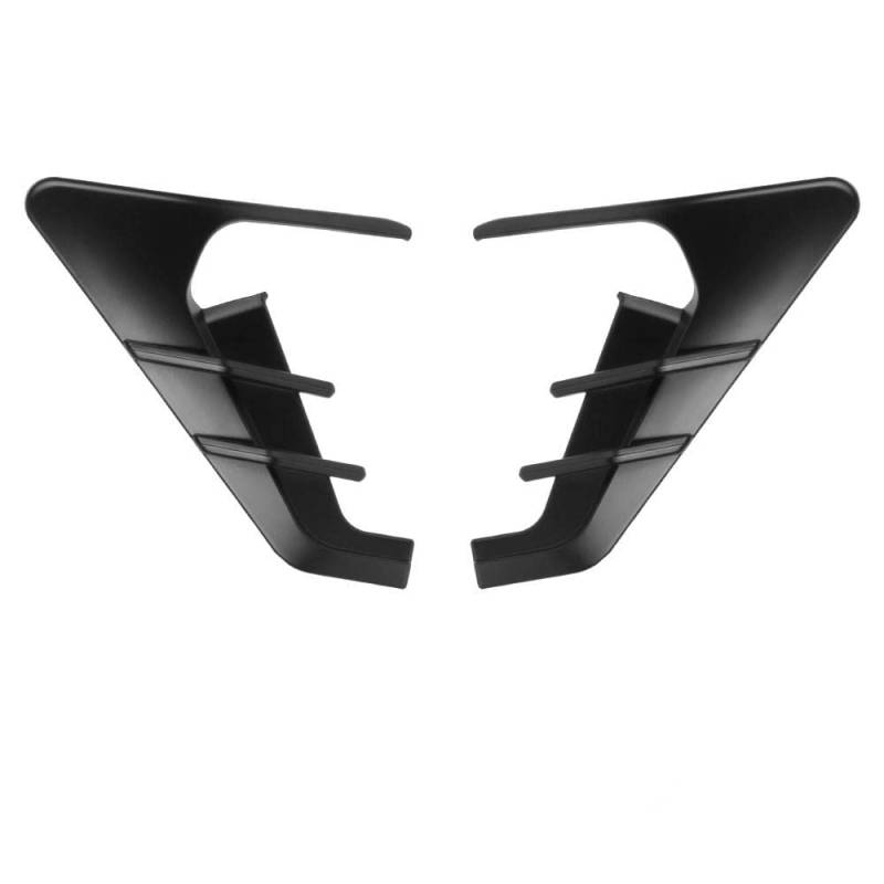 NOPNOG 1 Paar Auto-Seitenflügelabdeckungen für Tesla Model Y, Auto-Spoiler, Auto-Seitenkamera-Dekorationsabdeckung, ABS-Kunststoff (Mattschwarz) von NOPNOG