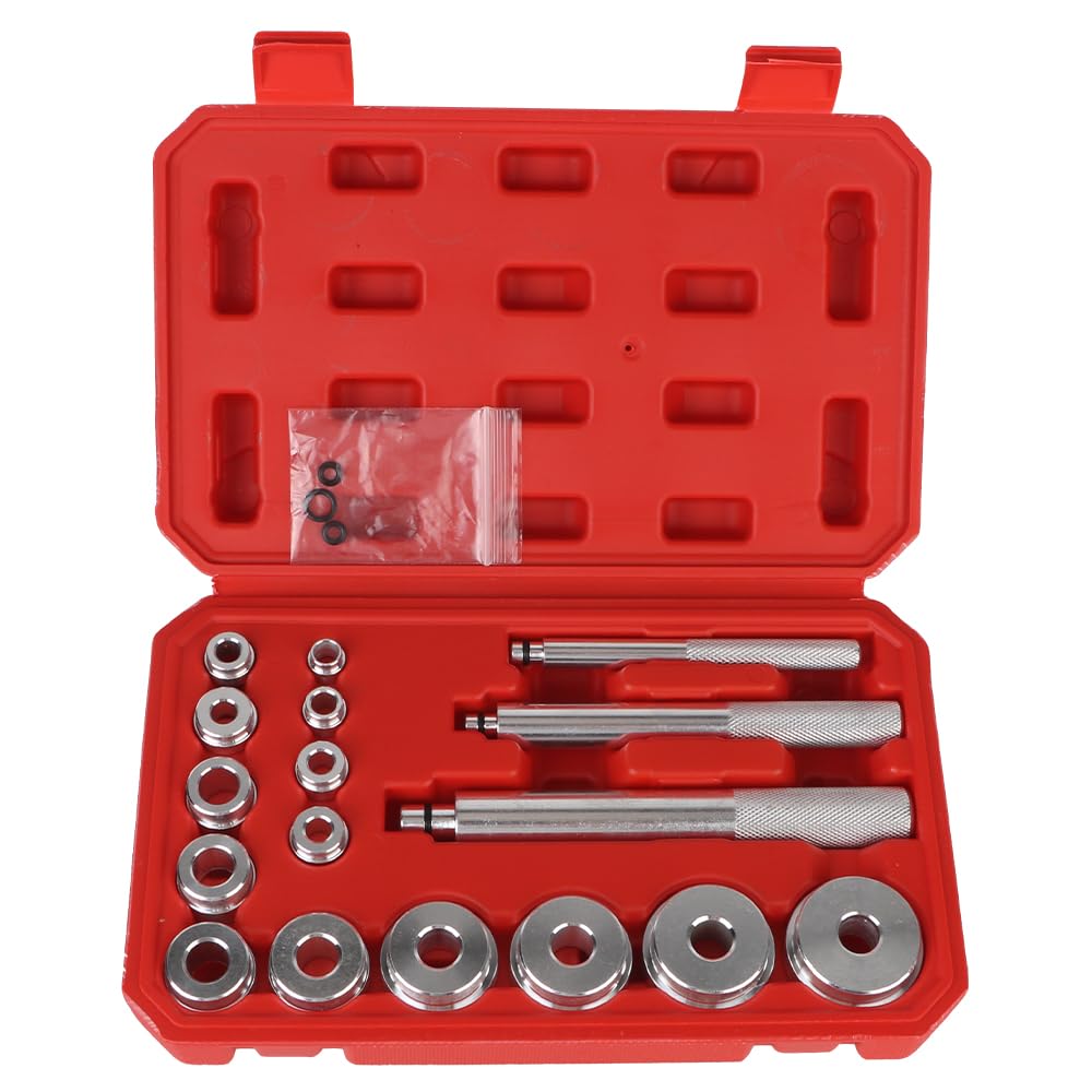 NOPNOG Aluminium Radlager Kit Lager Demontage Werkzeug 17 Pcs/Set Repair Kit Seal Driver Installer Remover Automotive Tools von NOPNOG