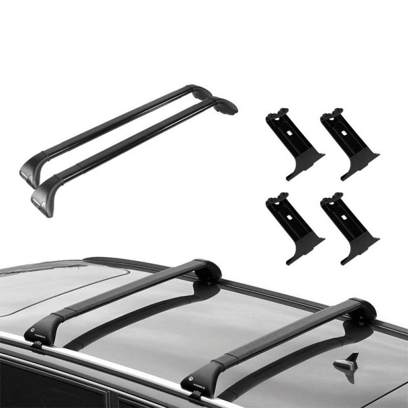 Dachträger NORDRIVE SNAP STEEL für Seat Leon ST 5F (01/2014->) - Max. 100 Kg + Abschließbar von NORDRIVE