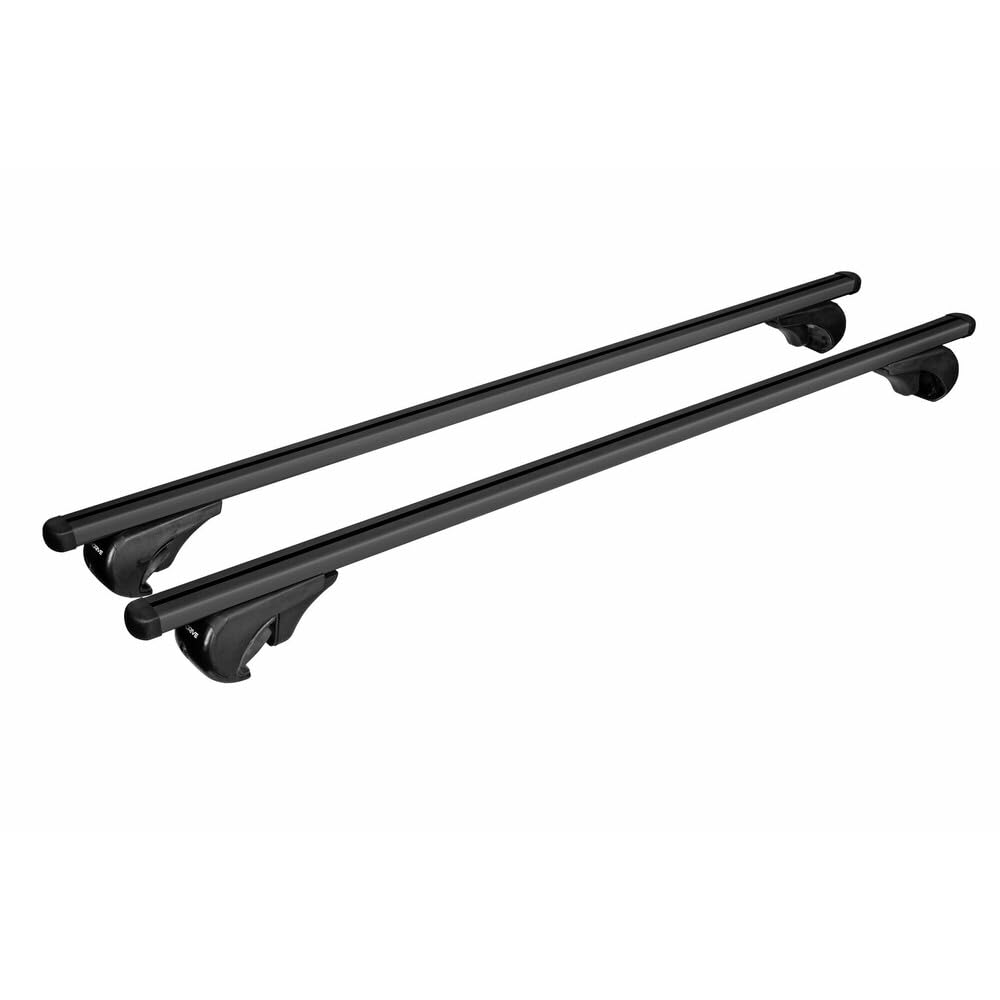 NORDRIVE N15040 Helio Black Rail, komplettes Set Dachträger aus Aluminium - M - Evos RA von NORDRIVE