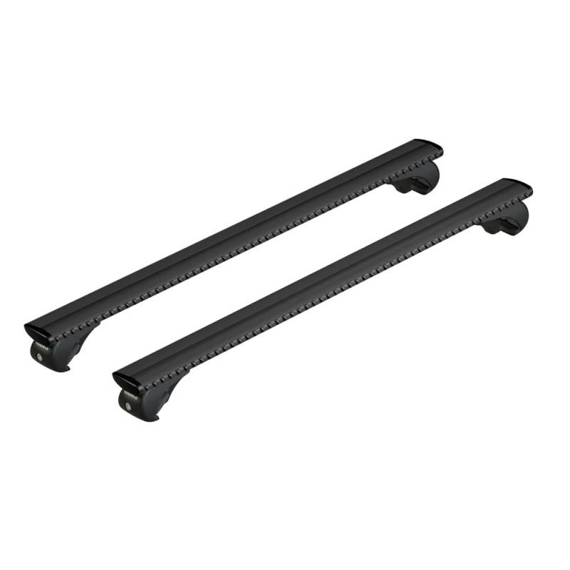 NORDRIVE N15090 Silenzio Black Rail, komplettes Set Dachträger aus Aluminium - M - Evos RA von NORDRIVE