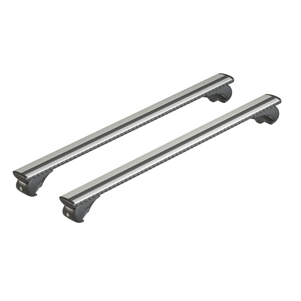 NORDRIVE N15094 Silenzio Rail, komplettes Set Dachträger aus Aluminium - S - Evos RA von NORDRIVE