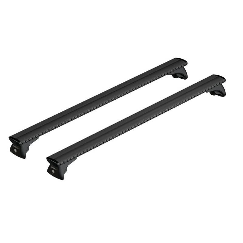 NORDRIVE N15100 Silenzio Black in-Rail, komplettes Set Dachträger aus Aluminium - M - Evos IA von NORDRIVE