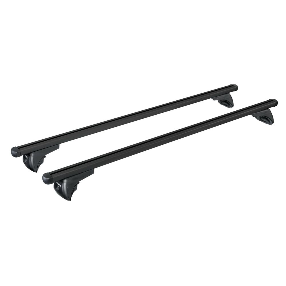 NORDRIVE N15060 Helio Black in-Rail, komplettes Set Dachträger aus Aluminium - M - Evos IA von NORDRIVE