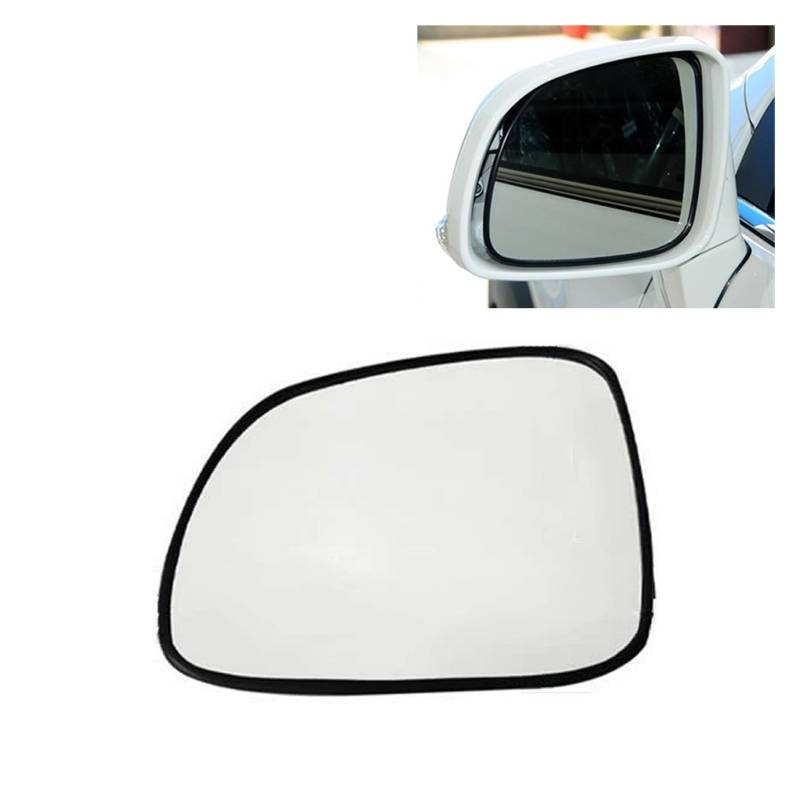 Auto Spiegelglas Für Chevrolet Für Captiva 2012 2013 2014 2015 2016 2017 Auto Äußere Rearview Außenspiegel Objektiv Rückspiegel Weiß Glas Mit Heizung Ersatzspiegel Auto (Größe : B-1PCS left side) von NORTOK