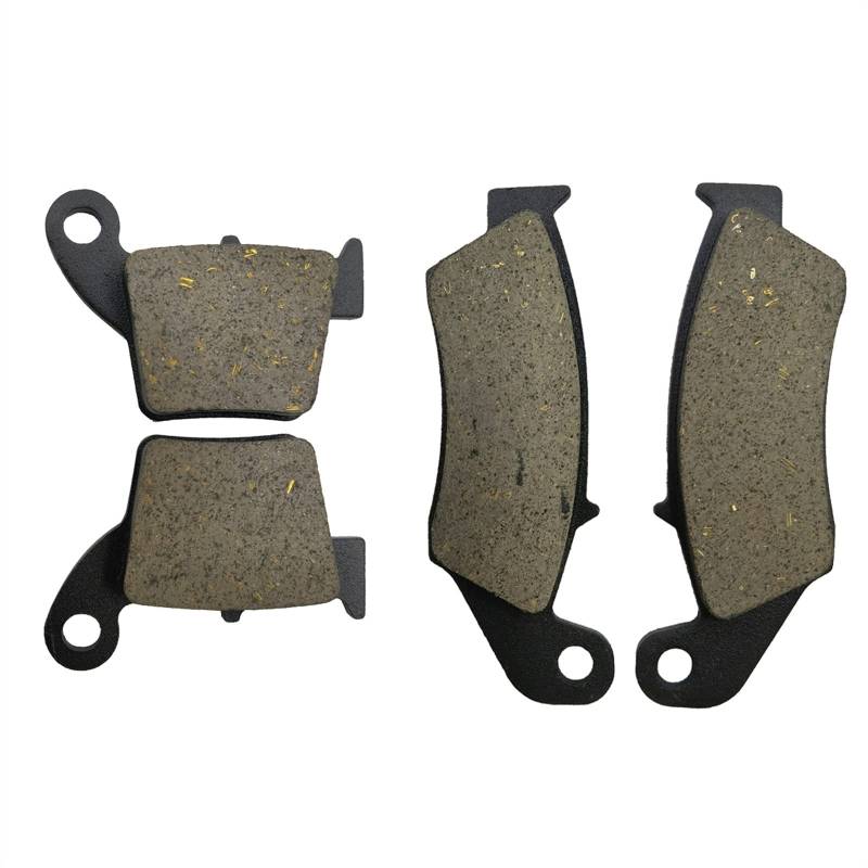 Bremsbeläge Motorrad Für CRF250R CRF250 X CRF450R CRF450 X 2002-2011 2012 2013 2014 2015 2016 2017 CRF 250 450 R Motorrad Vorne Und Hinten Bremsbeläge Motorrad Bremsbeläge Hinten (Größe : Front and von NORTOK