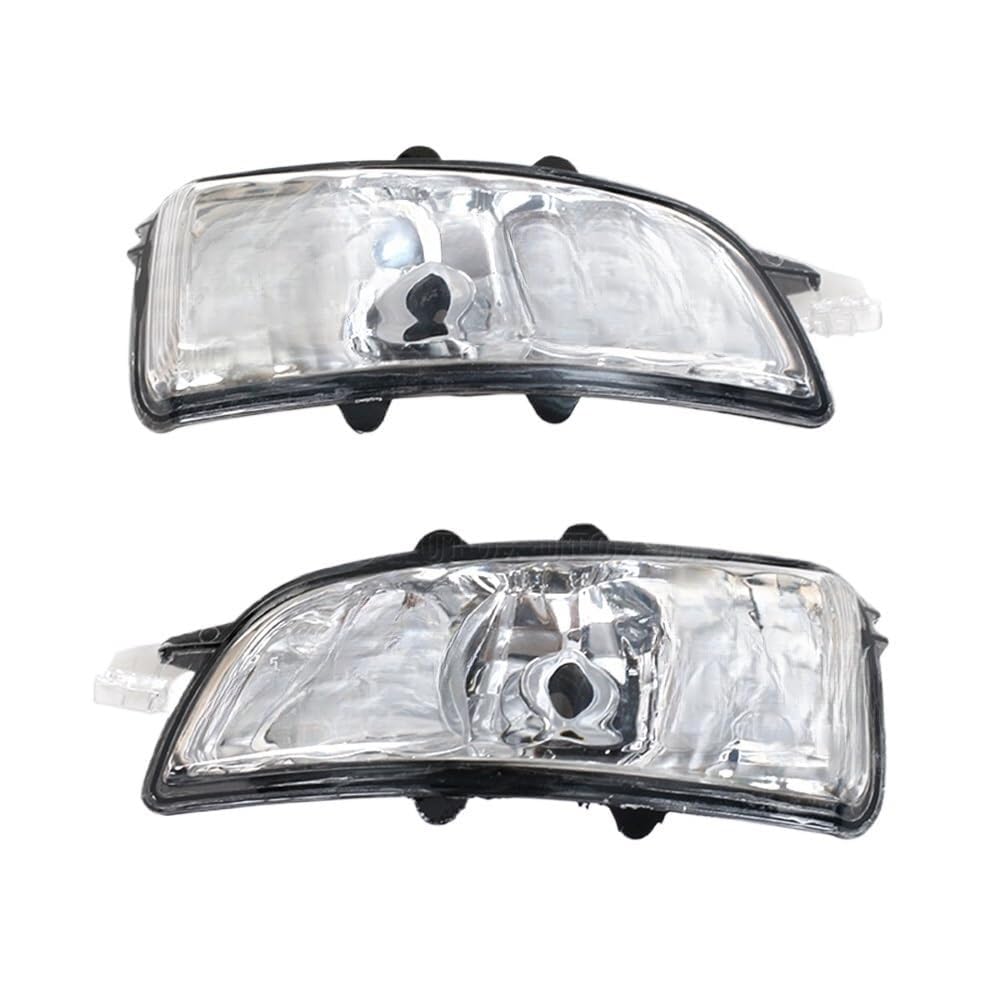 NOTEDI Seitenspiegel-Blinkerleuchten Auto Rückspiegel Blinker Für Volvo S80 S40 S60 C70 C30 Auto Rückspiegel Seitenspiegel Blinker Kontrollleuchte,Left and Right (without bulb) von NOTEDI