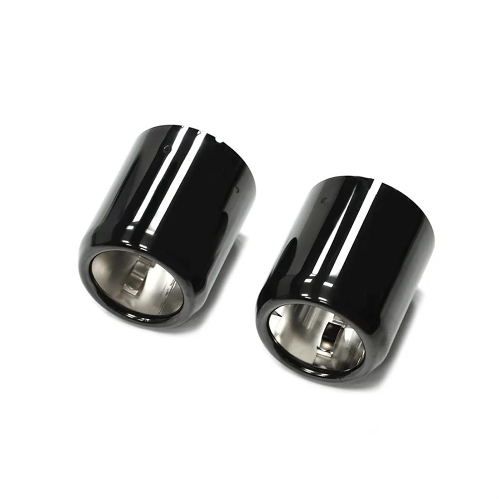 Auto Doppelendrohr Für Mini F55 F56 Für Cooper S Direkt Stecker Auto Auspuff Spitze Endrohr Düse Schalldämpfer Spitze Auto Endrohrblenden von NOVEMS