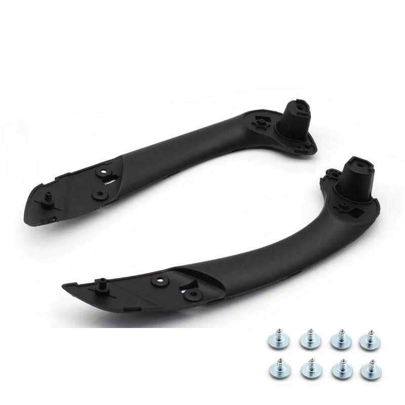 Auto Ersatz Türgriff Innen Für Megane 3 MK3 Für Fluence 2008-2016 Auto Vorne Links Rechts Innen Tür Griff Grip 809540001R 809600007R Auto Türgriff Innen(Black 2PCS) von NOVEMS