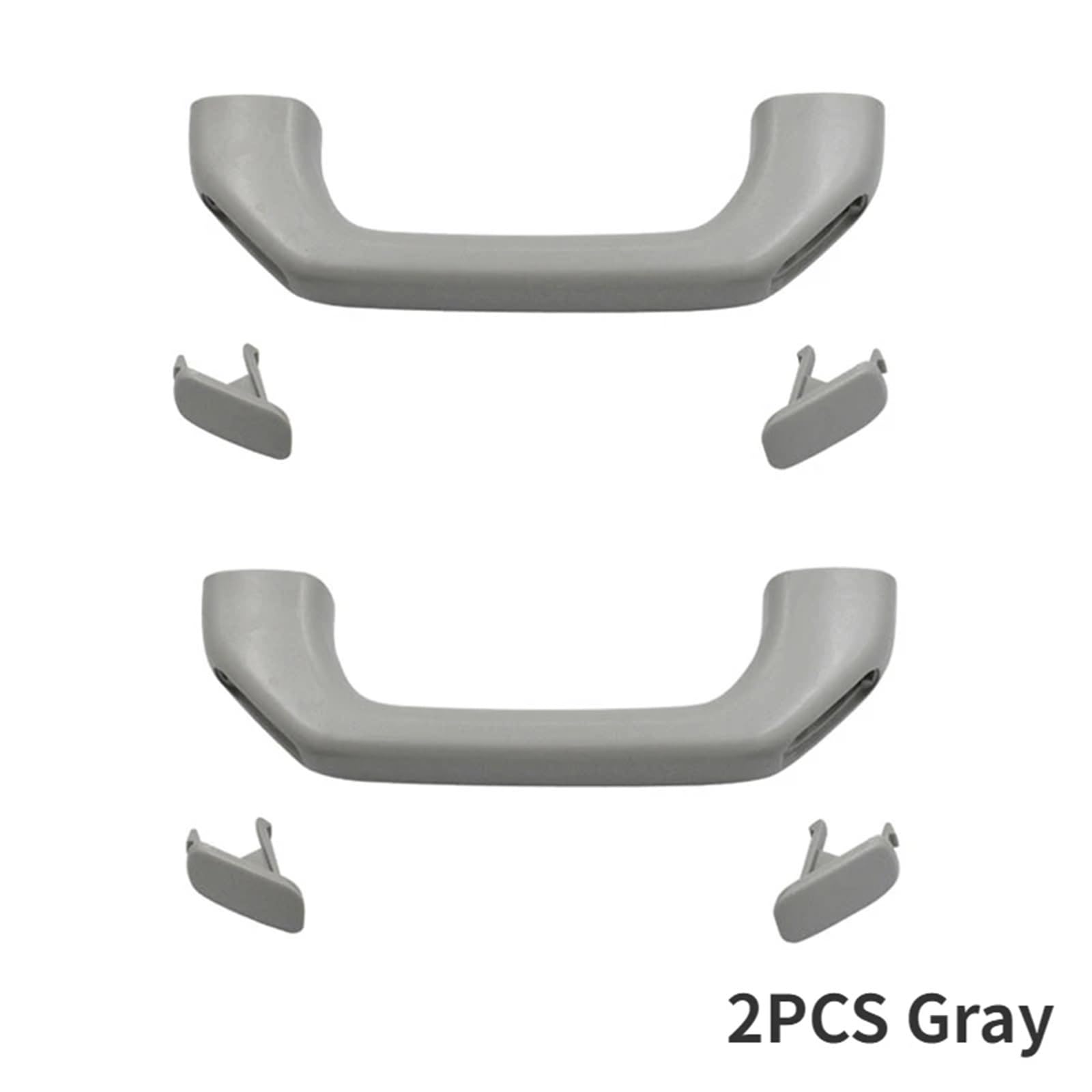 Auto Ersatz Türgriff Innen Für Toyota FJ Für Cruiser 2007-2022 OEM 74603-35010-B0 Auto Innen A-säule Innere Dach Tür Sicher Pull Griff Auto Türgriff Innen(2PCS Gray) von NOVEMS