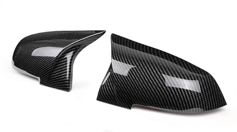 Auto Spiegelkappen Für Serie 1 2 3 4 XM 220i 328i 420i F20 F21 F22 F23 F30 F32 F33 F36 X12 Stück Rückspiegel Abdeckung Kappe Carbon Schwarz Spiegelkappen(Carbon fiber pattern) von NOVEMS