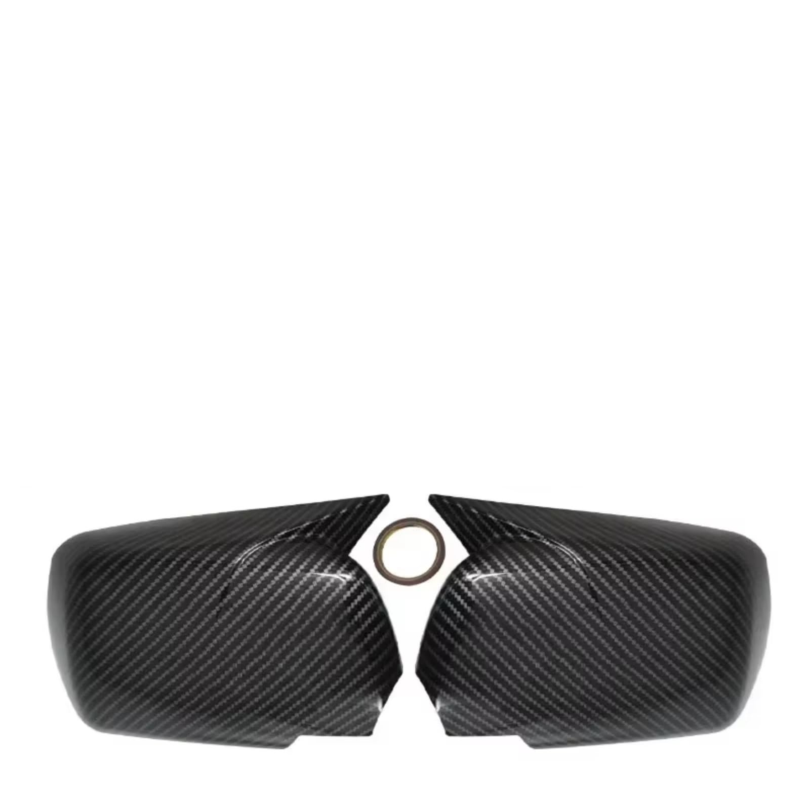 Auto Spiegelkappen Für X5 E53 1999-2006 Linke Seite Rückansicht Flügelspiegel Abdeckkappe 1 PCS Auto Rückspiegel Abdeckung Links Zubehör Spiegelkappen(Carbon fiber pattern) von NOVEMS