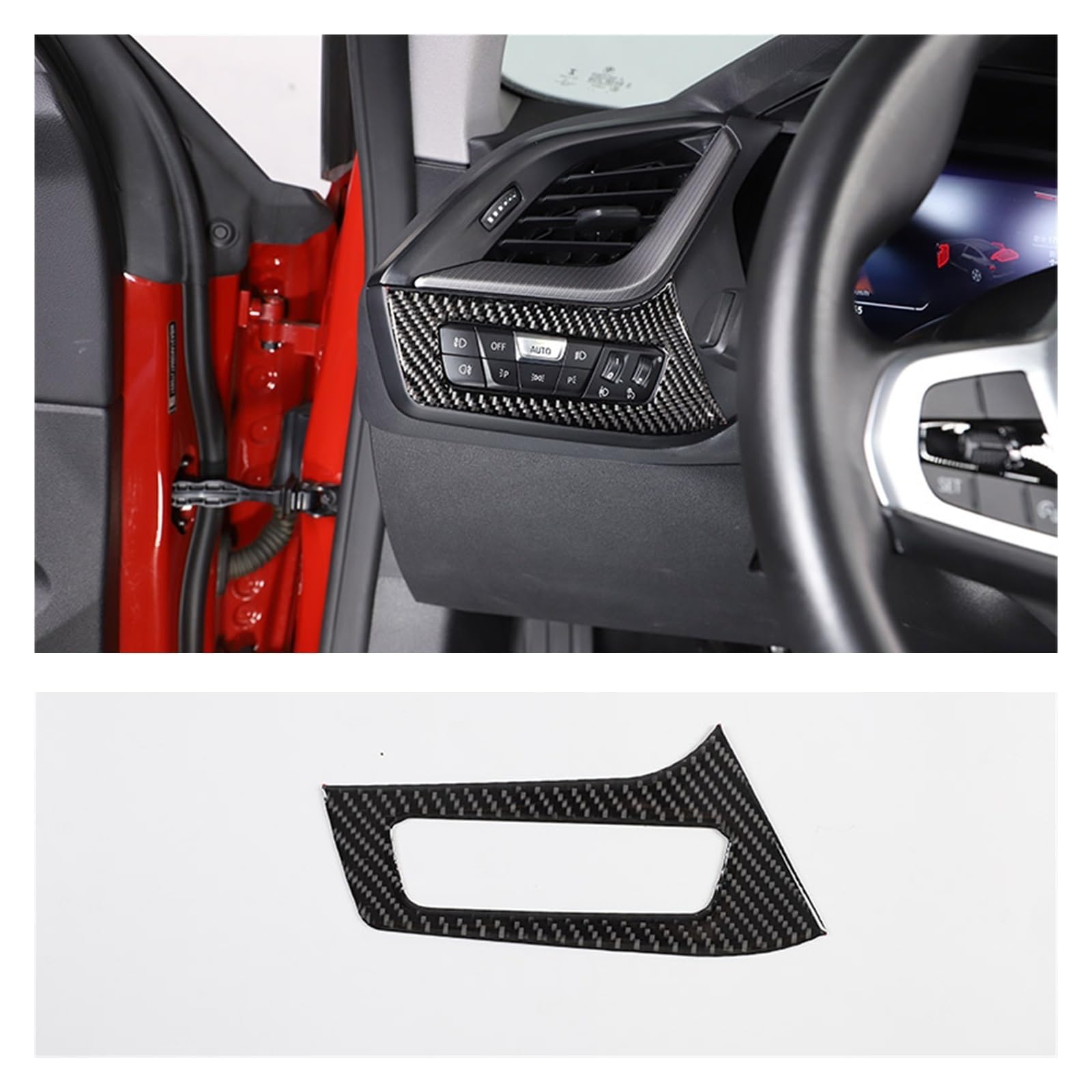 Innenraum Auto Zubehör Für 2 Serie F44 2020-2023 Auto Center Konsole Schalthebel Panel Innen Türgriff Abdeckung Trim Aufkleber Auto Innen Zubehör Autozubehör Innenraum(I) von NOVEMS