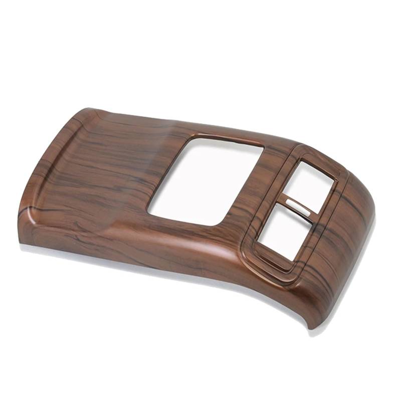 Innenraum Auto Zubehör Für CR-V CRV 2017-2020 2021 Carbon Faser Auto Armlehne Box Hinten Klimaanlage Vent Outlet Abdeckung Trim Innen Zubehör Autozubehör Innenraum(Wooden Color) von NOVEMS