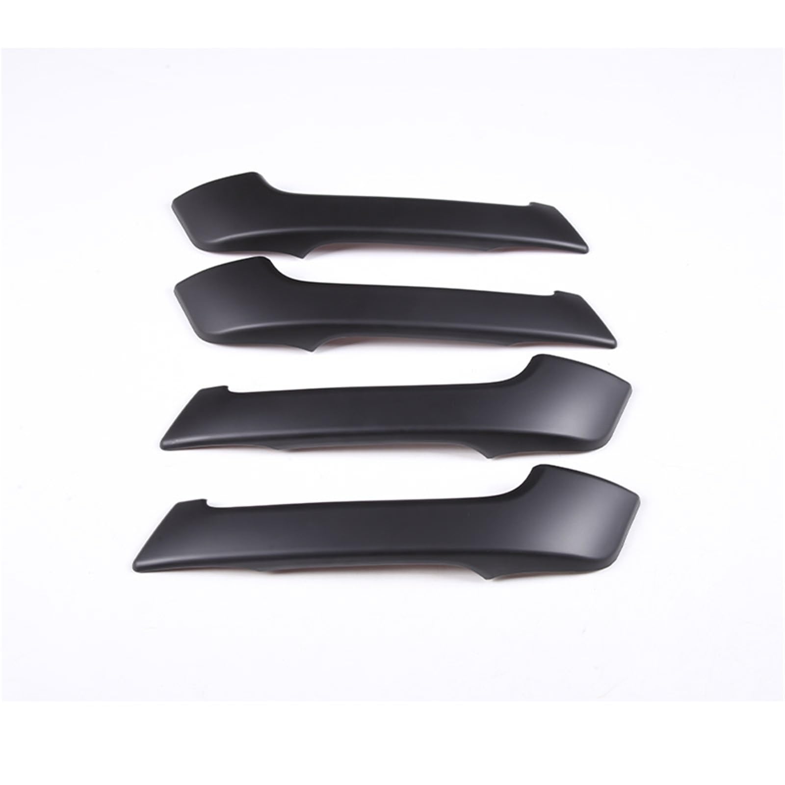 Innenraum Auto Zubehör Für Toyota Für Land Für Cruiser Für Prado FJ150 150 2010-2018 Zubehör Schwarz Holz Schwarz Holz Auto ABS Innen Türgriff Trim 4PCS Autozubehör Innenraum(Matte black) von NOVEMS