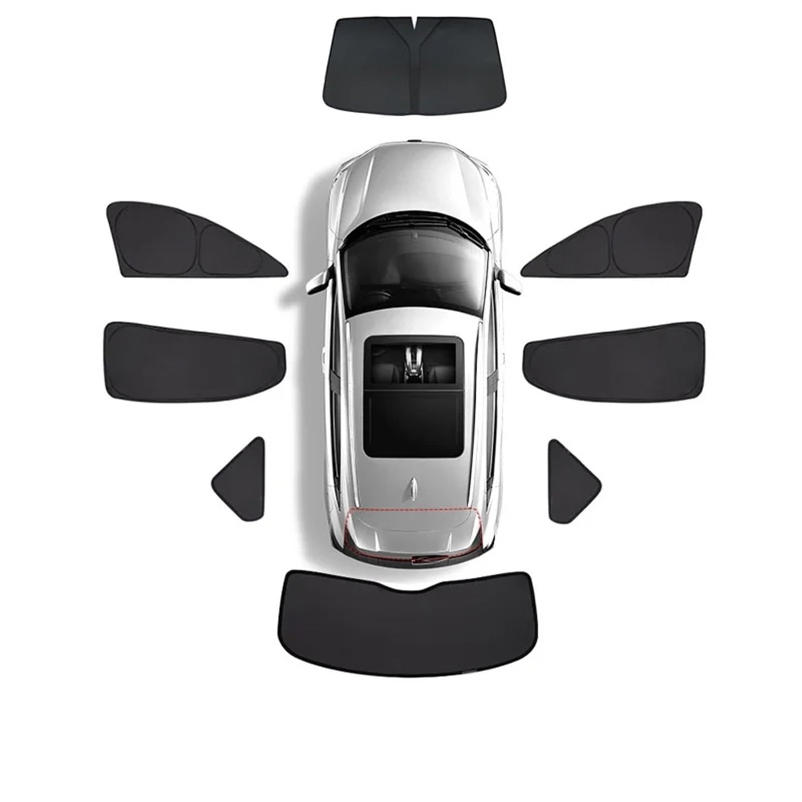 auto sonnenblende Für A8 N4 2018 2019 2020 2021 2022 2023 Abdeckung Anti-Uv Sonne Schiebedach Fenster Faltbare Visier Auto Sonnenschirm auto sonnenschirm(All Windows) von NOVEMS