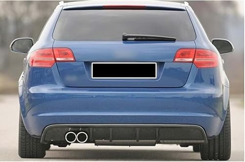 Heckdiffusor Heckstoßstange für Audi A3 8P 4 Portes 2008 2009 2010 2011 2012,Heckdiffusor Heckspoiler Stoßstange Schützen Abdeckung Zubehör von NOVSKI