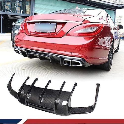 Heckdiffusor Heckstoßstange für Mercedes Benz CLS Klasse W218 Sport CLS63 AMG Limousine 2011-2014,Heckdiffusor Heckspoiler Stoßstange Schützen Abdeckung Zubehör von NOVSKI