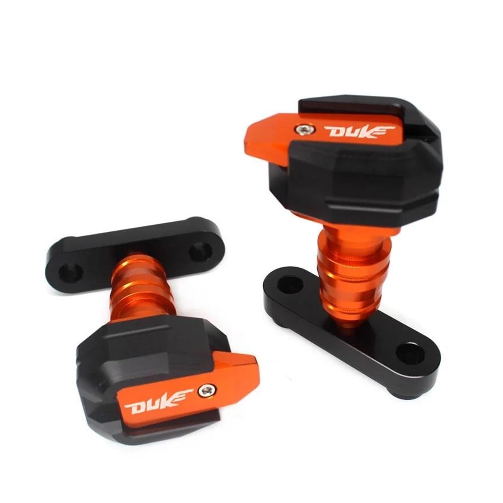 Absturzsicherung For DUKE125 DUKE200 DUKE390 DUKE 200 390 2014-2023 Fallende Schutz Rahmen Slider Verkleidung Schutz Crash Pad Protector Upgrade-Teile ersetzen(Orange) von NPUQNLAH