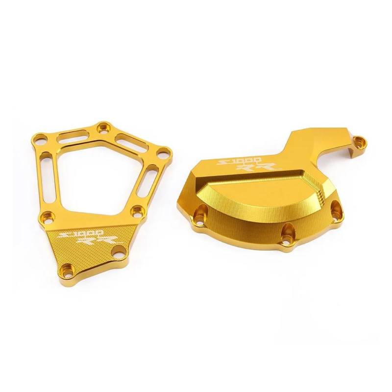 Schutzabdeckung für Motorstator For BMW S1000RR HP4 S1000R S1000 RR S1000XR 2009-2018 Motorrad Motor Stator Schutz Cover Schutz Seite Fall Slider Verkleidungsschutz(Gold) von NPUQNLAH