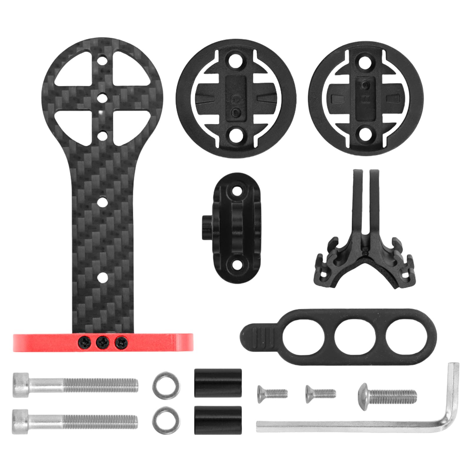 Carbonfasern Fahrradbike Fahrradbike Lenker Verlängerte Halterung Mit Einstellbarer Kamera/Lichtverlängerung von NPXUAMTJ