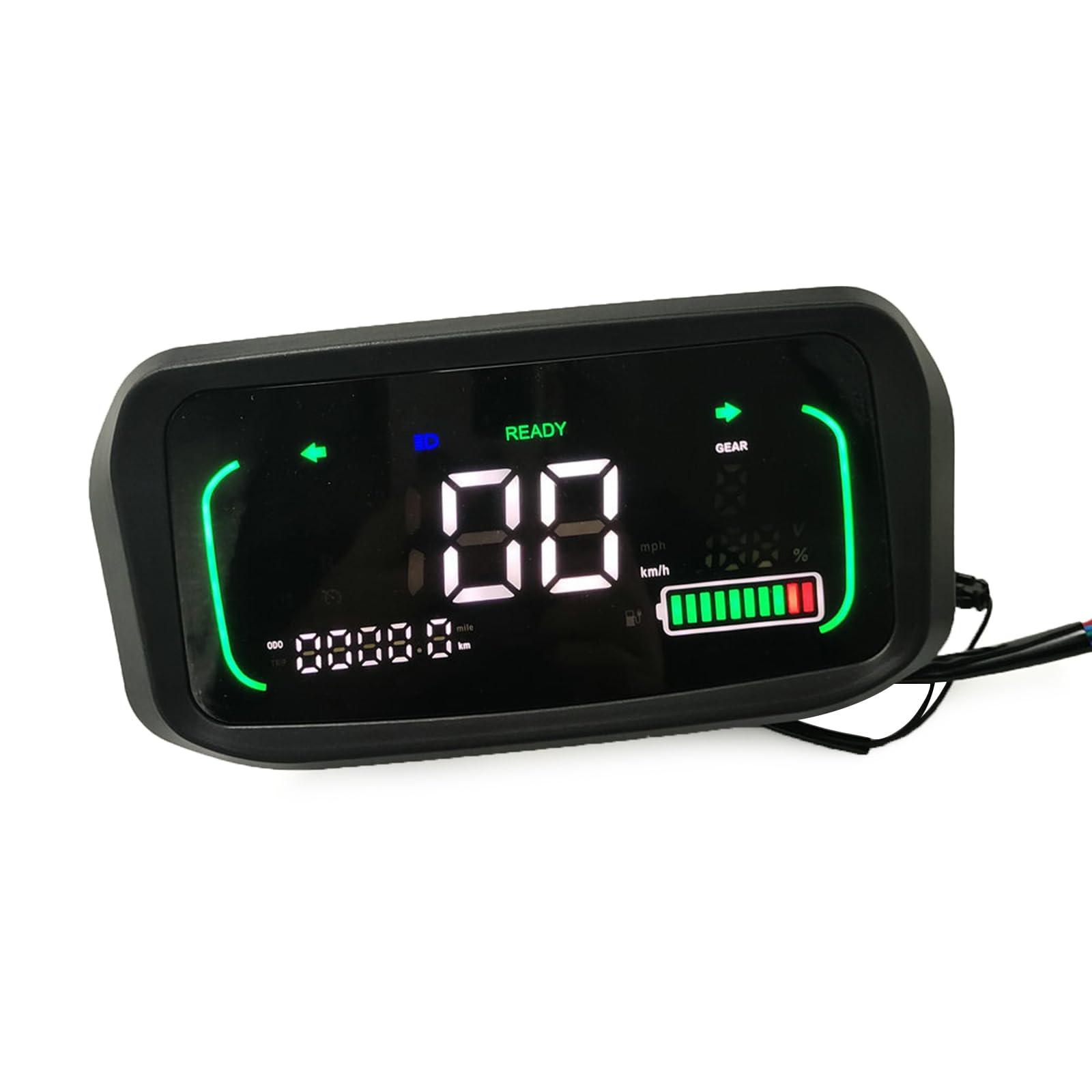 NPXUAMTJ N7 Electric Scooter Dashboard LCD Display Panel Mit Geschwindigkeitsmeilen Und Batterieinformationen Für Pendeln des City Pendeln von NPXUAMTJ