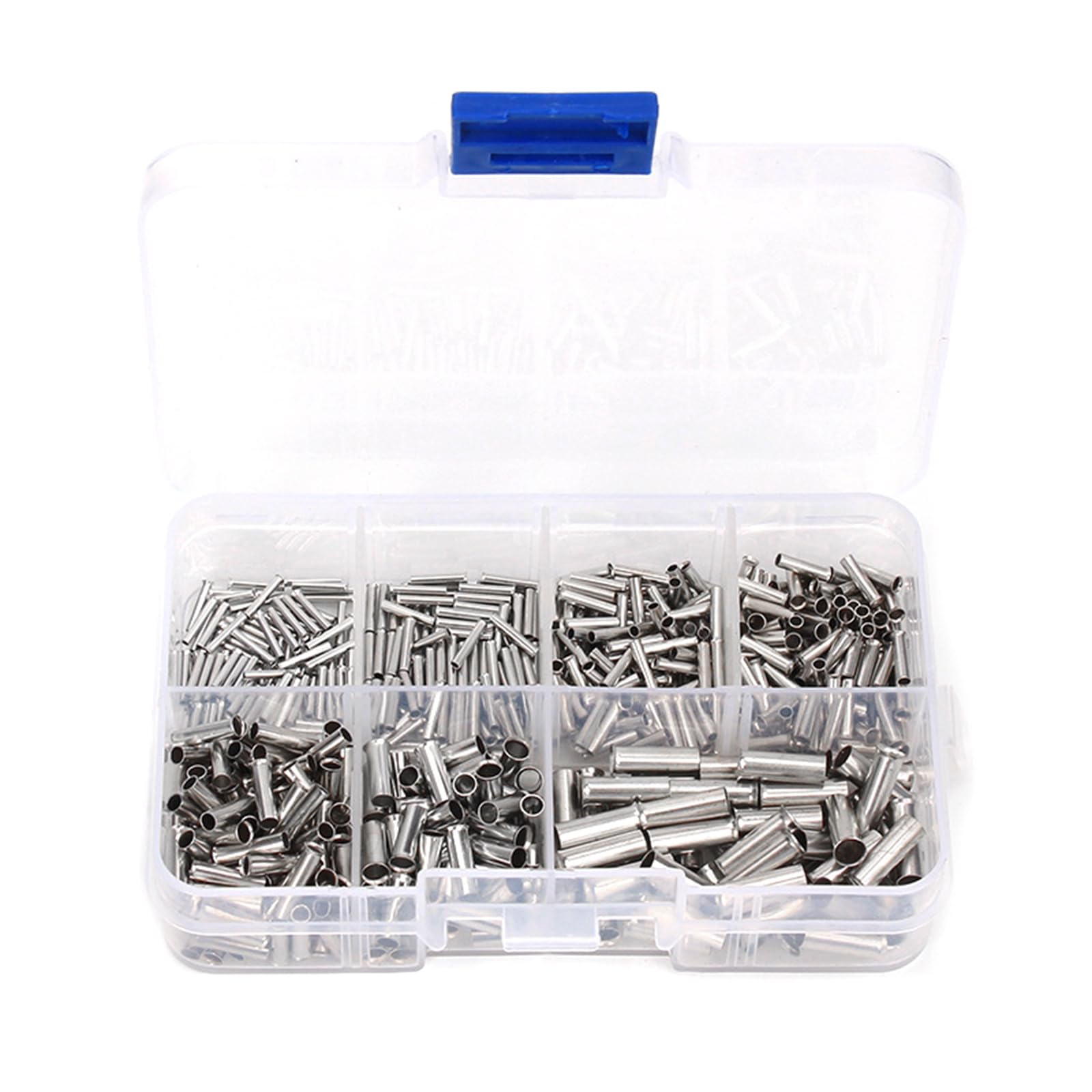 Drahtdrahtziehte 600pcs Ferrule Crimp Nordnadel End Anschlussanschlüsse Crimp Anschlüsse Button Steckverbinder Mit Speicher von NPYQ