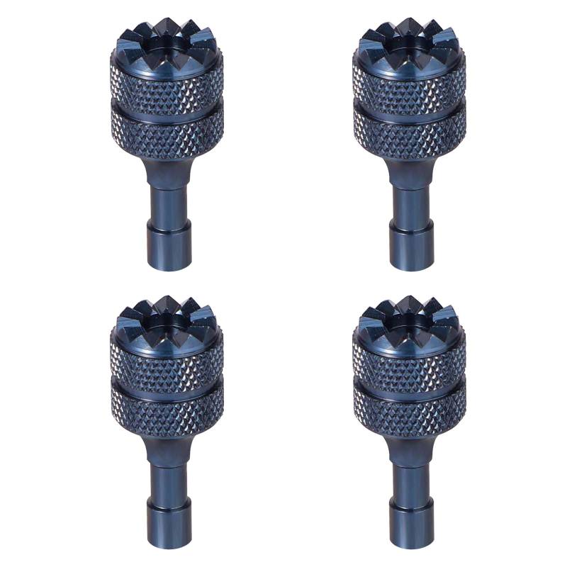 3 Pro/4 Pro Steuerknüppel, 4 Stück Abnehmbare Drohnen-Joysticks aus Aluminiumlegierung für DJI Mini 3/Mini 3 Pro/Mini 4 Pro/Air 3/Mavic 3 Pro RC & RC 2 Fernbedienung Ersatzzubehör(Blau) von NQEUEPN