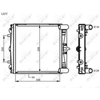 Kühler, Motorkühlung NRF 59130 von Nrf